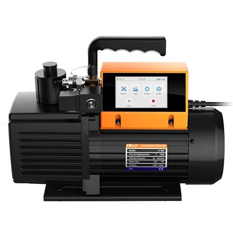 Touchscreen Fully Intelligent Seal Tester (Vacuum Pump Model) distribute|busch plus vacuum pump.